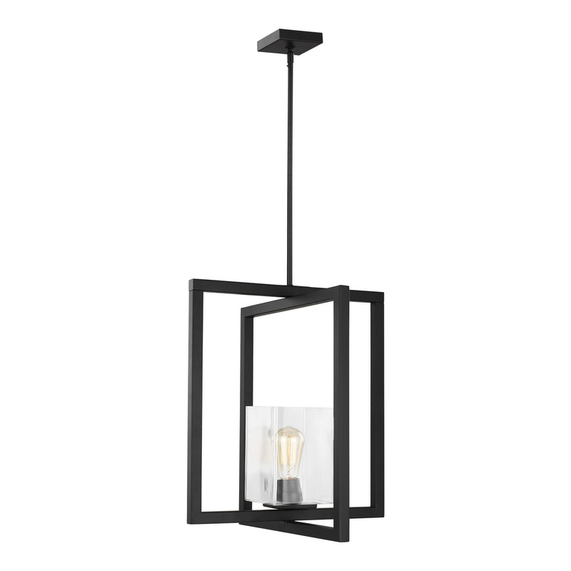 One Light Pendant<br /><span style="color:#4AB0CE;">Entrega: 4-10 dias en USA</span><br /><span style="color:#4AB0CE;font-size:60%;">PREGUNTE POR ENTREGA EN PANAMA</span><br />Collection: Mitte<br />Finish: Midnight Black