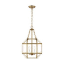 Visual Comfort Studio - 5179403-848 - Three Light Lantern - Morrison - Satin Brass