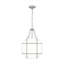 Visual Comfort Studio - 5179453-962 - Three Light Lantern - Morrison - Brushed Nickel