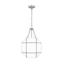 Visual Comfort Studio - 5179453-962 - Three Light Lantern - Morrison - Brushed Nickel