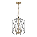Visual Comfort Studio - 5234103-848 - Three Light Lantern - Zarra - Satin Brass