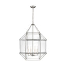 Visual Comfort Studio - 5279404-962 - Four Light Lantern - Morrison - Brushed Nickel