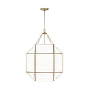 Visual Comfort Studio - 5279454-848 - Four Light Lantern - Morrison - Satin Brass