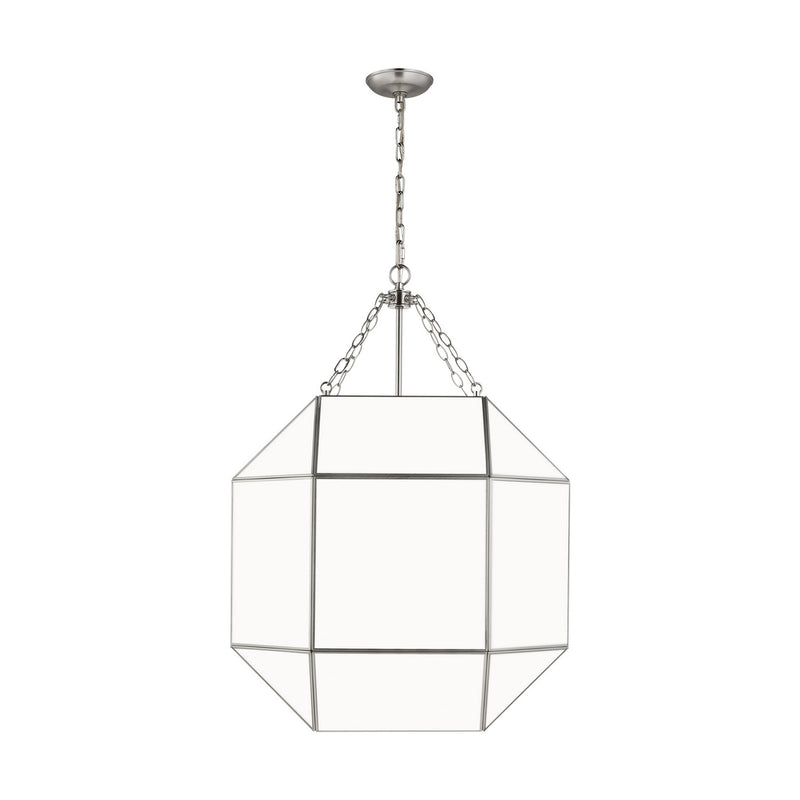 Visual Comfort Studio - 5279454-962 - Four Light Lantern - Morrison - Brushed Nickel