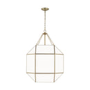 Visual Comfort Studio - 5279454EN-848 - Four Light Lantern - Morrison - Satin Brass