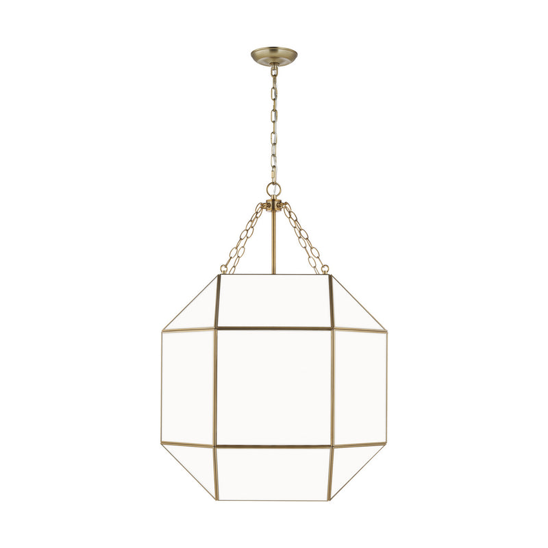 Visual Comfort Studio - 5279454EN-848 - Four Light Lantern - Morrison - Satin Brass