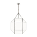 Visual Comfort Studio - 5279454EN-962 - Four Light Lantern - Morrison - Brushed Nickel
