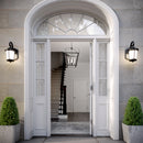 Four Light Foyer<br /><span style="color:#4AB0CE;">Entrega: 4-10 dias en USA</span><br /><span style="color:#4AB0CE;font-size:60%;">PREGUNTE POR ENTREGA EN PANAMA</span><br />Collection: Charleston<br />Finish: Midnight Black
