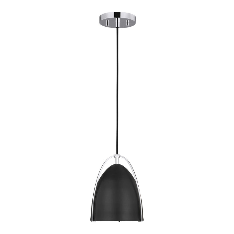 Visual Comfort Studio - 6151701-05 - One Light Mini-Pendant - Norman - Chrome