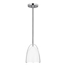 Visual Comfort Studio - 6151801EN3-05 - One Light Mini-Pendant - Norman - Chrome