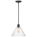 Generation Lighting - 6227801-112 - One Light Pendant - Belton - Midnight Black