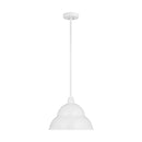 Visual Comfort Studio - 6236701EN3-15 - One Light Outdoor Pendant - Barn Light - White
