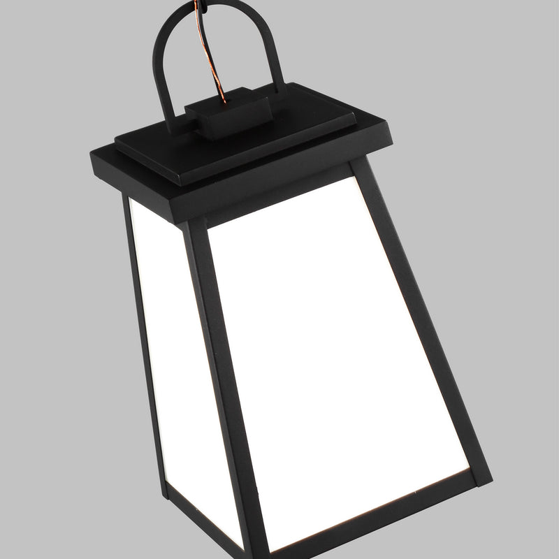 One Light Outdoor Pendant<br /><span style="color:#4AB0CE;">Entrega: 4-10 dias en USA</span><br /><span style="color:#4AB0CE;font-size:60%;">PREGUNTE POR ENTREGA EN PANAMA</span><br />Collection: Founders<br />Finish: Black