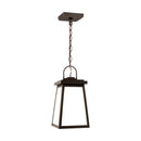 One Light Outdoor Pendant<br /><span style="color:#4AB0CE;">Entrega: 4-10 dias en USA</span><br /><span style="color:#4AB0CE;font-size:60%;">PREGUNTE POR ENTREGA EN PANAMA</span><br />Collection: Founders<br />Finish: Antique Bronze