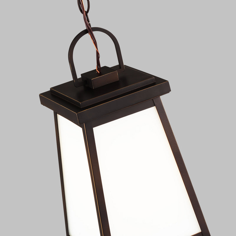 One Light Outdoor Pendant<br /><span style="color:#4AB0CE;">Entrega: 4-10 dias en USA</span><br /><span style="color:#4AB0CE;font-size:60%;">PREGUNTE POR ENTREGA EN PANAMA</span><br />Collection: Founders<br />Finish: Antique Bronze