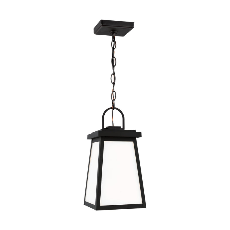 One Light Outdoor Pendant<br /><span style="color:#4AB0CE;">Entrega: 4-10 dias en USA</span><br /><span style="color:#4AB0CE;font-size:60%;">PREGUNTE POR ENTREGA EN PANAMA</span><br />Collection: Founders<br />Finish: Black