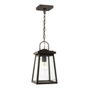 One Light Outdoor Pendant<br /><span style="color:#4AB0CE;">Entrega: 4-10 dias en USA</span><br /><span style="color:#4AB0CE;font-size:60%;">PREGUNTE POR ENTREGA EN PANAMA</span><br />Collection: Founders<br />Finish: Antique Bronze