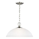 Generation Lighting - 6516501EN3-962 - One Light Pendant - Geary - Brushed Nickel