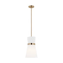 One Light Pendant<br /><span style="color:#4AB0CE;">Entrega: 4-10 dias en USA</span><br /><span style="color:#4AB0CE;font-size:60%;">PREGUNTE POR ENTREGA EN PANAMA</span><br />Collection: Clark<br />Finish: Satin Brass