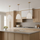 Visual Comfort Studio - 6651801-848 - One Light Pendant - Norman - Satin Brass