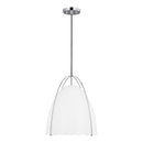 Visual Comfort Studio - 6651801EN3-05 - One Light Pendant - Norman - Chrome
