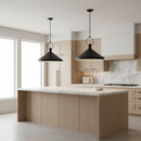 One Light Pendant<br /><span style="color:#4AB0CE;">Entrega: 4-10 dias en USA</span><br /><span style="color:#4AB0CE;font-size:60%;">PREGUNTE POR ENTREGA EN PANAMA</span><br />Collection: Lyon<br />Finish: Midnight Black