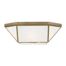 Visual Comfort Studio - 7579452EN3-848 - Two Light Flush Mount - Morrison - Satin Brass