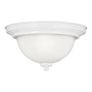 Generation Lighting - 77063EN3-15 - One Light Flush Mount - Geary - White
