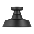 Visual Comfort Studio - 7837401EN3-12 - One Light Outdoor Flush Mount - Barn Light - Black