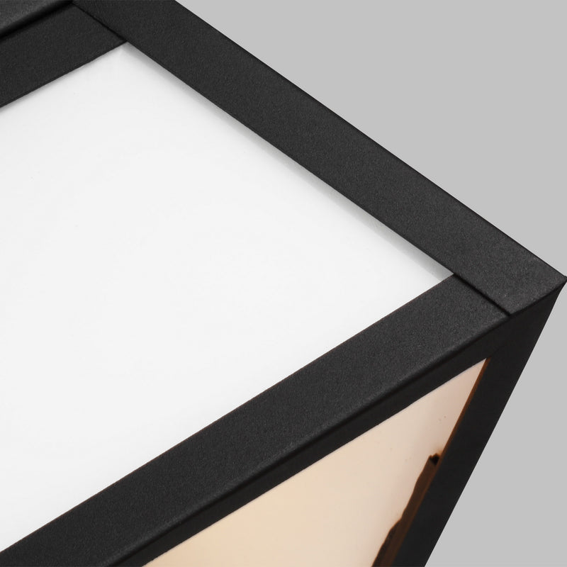 Two Light Outdoor Flush Mount<br /><span style="color:#4AB0CE;">Entrega: 4-10 dias en USA</span><br /><span style="color:#4AB0CE;font-size:60%;">PREGUNTE POR ENTREGA EN PANAMA</span><br />Collection: Founders<br />Finish: Black