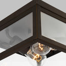 Visual Comfort Studio - 7848402-71 - Two Light Outdoor Flush Mount - Founders - Antique Bronze