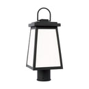 One Light Outdoor Post Lantern<br /><span style="color:#4AB0CE;">Entrega: 4-10 dias en USA</span><br /><span style="color:#4AB0CE;font-size:60%;">PREGUNTE POR ENTREGA EN PANAMA</span><br />Collection: Founders<br />Finish: Black