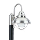 Generation Lighting - 8269EN3-98 - One Light Outdoor Post Lantern - Sebring - Brushed Stainless