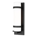 Generation Lighting - 8618301-12 - One Light Outdoor Wall Lantern - Alban - Black