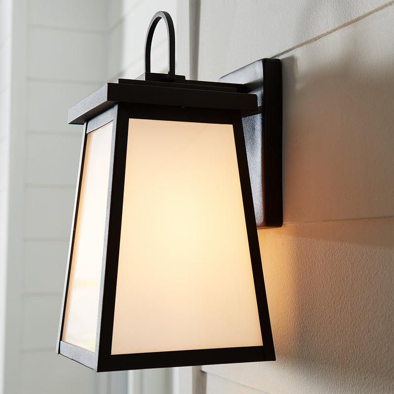 Visual Comfort Studio - 8648401-12 - One Light Outdoor Wall Lantern - Founders - Black