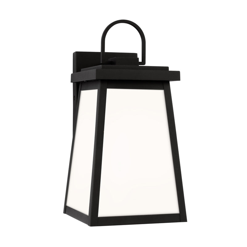 One Light Outdoor Wall Lantern<br /><span style="color:#4AB0CE;">Entrega: 4-10 dias en USA</span><br /><span style="color:#4AB0CE;font-size:60%;">PREGUNTE POR ENTREGA EN PANAMA</span><br />Collection: Founders<br />Finish: Black