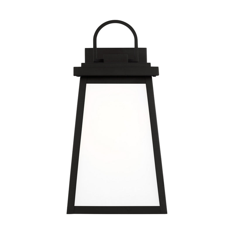 One Light Outdoor Wall Lantern<br /><span style="color:#4AB0CE;">Entrega: 4-10 dias en USA</span><br /><span style="color:#4AB0CE;font-size:60%;">PREGUNTE POR ENTREGA EN PANAMA</span><br />Collection: Founders<br />Finish: Black