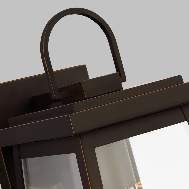 Visual Comfort Studio - 8648401EN3-71 - One Light Outdoor Wall Lantern - Founders - Antique Bronze