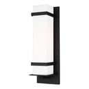 Generation Lighting - 8720701EN3-12 - One Light Outdoor Wall Lantern - Alban - Black