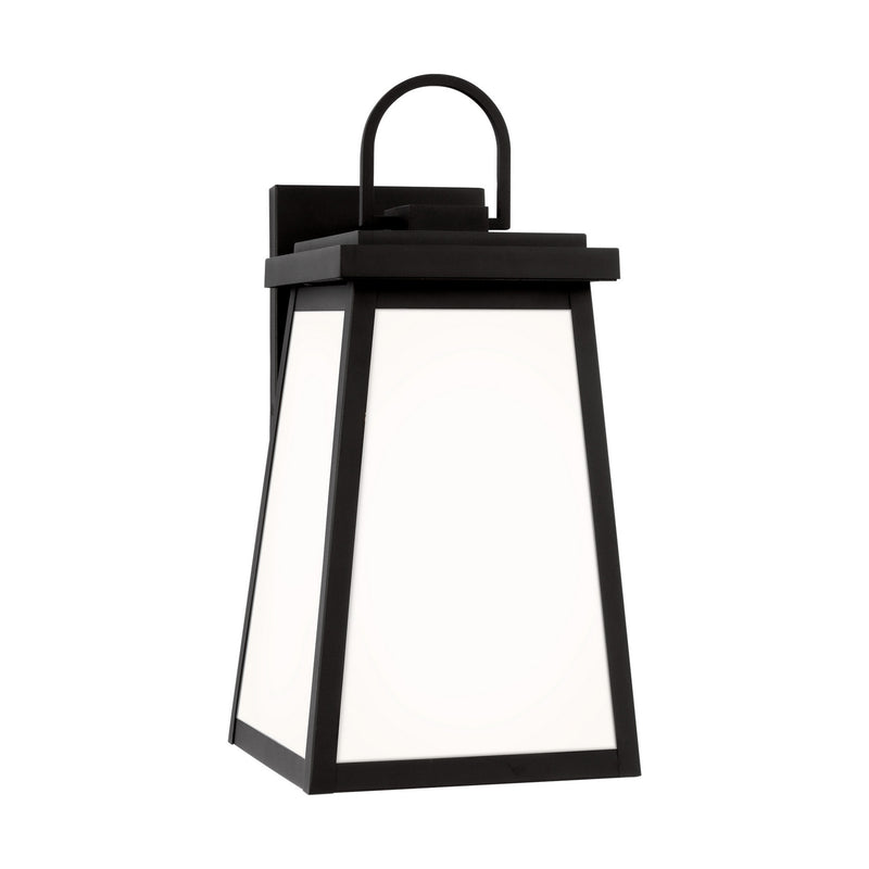 One Light Outdoor Wall Lantern<br /><span style="color:#4AB0CE;">Entrega: 4-10 dias en USA</span><br /><span style="color:#4AB0CE;font-size:60%;">PREGUNTE POR ENTREGA EN PANAMA</span><br />Collection: Founders<br />Finish: Black