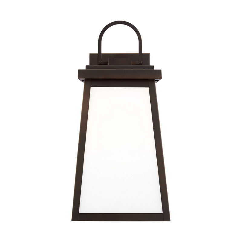 One Light Outdoor Wall Lantern<br /><span style="color:#4AB0CE;">Entrega: 4-10 dias en USA</span><br /><span style="color:#4AB0CE;font-size:60%;">PREGUNTE POR ENTREGA EN PANAMA</span><br />Collection: Founders<br />Finish: Antique Bronze