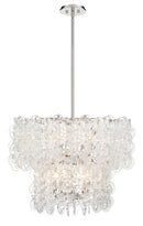 Metropolitan - N7738-613 - Eight Light Pendant - Taffinoe - Polished Nickel