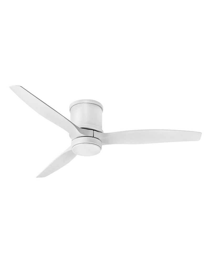 52"Ceiling Fan<br /><span style="color:#4AB0CE;">Entrega: 4-10 dias en USA</span><br /><span style="color:#4AB0CE;font-size:60%;">PREGUNTE POR ENTREGA EN PANAMA</span><br />Collection: Hover Flush<br />Finish: Matte White