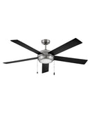 60"Ceiling Fan<br /><span style="color:#4AB0CE;">Entrega: 4-10 dias en USA</span><br /><span style="color:#4AB0CE;font-size:60%;">PREGUNTE POR ENTREGA EN PANAMA</span><br />Collection: Croft<br />Finish: Brushed Nickel