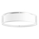 Kuzco Lighting - FM7920-WOR - LED Flush Mount - Dalton - White Organza