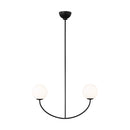 Two Light Linear Chandelier<br /><span style="color:
