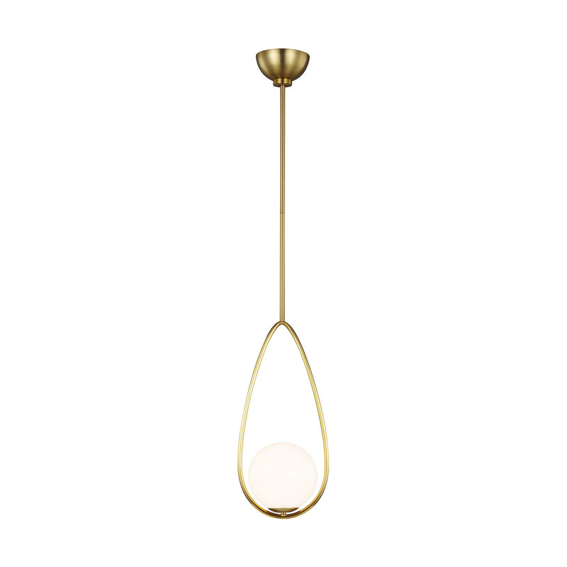 One Light Pendant<br /><span style="color:#4AB0CE;">Entrega: 4-10 dias en USA</span><br /><span style="color:#4AB0CE;font-size:60%;">PREGUNTE POR ENTREGA EN PANAMA</span><br />Collection: Galassia<br />Finish: Burnished Brass