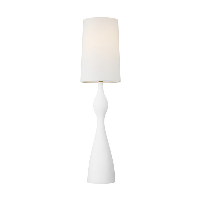 One Light Floor Lamp<br /><span style="color:#4AB0CE;">Entrega: 4-10 dias en USA</span><br /><span style="color:#4AB0CE;font-size:60%;">PREGUNTE POR ENTREGA EN PANAMA</span><br />Collection: Constance<br />Finish: Textured White