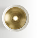 Visual Comfort Modern - 700FMFND15W-LED930 - LED Flush Mount - Foundry - Matte White