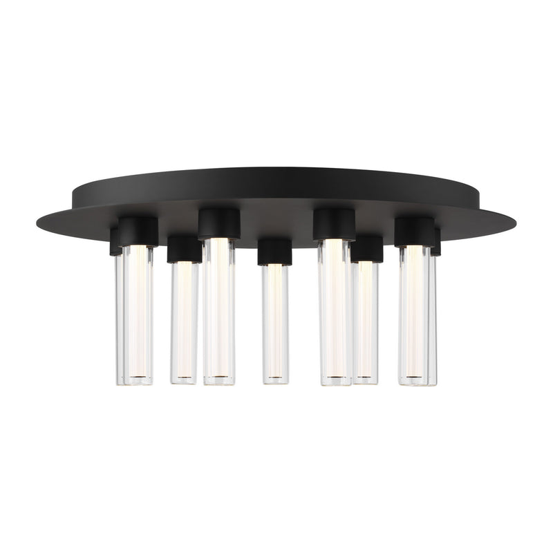 LED Flush Mount<br /><span style="color:#4AB0CE;">Entrega: 4-10 dias en USA</span><br /><span style="color:#4AB0CE;font-size:60%;">PREGUNTE POR ENTREGA EN PANAMA</span><br />Collection: Kola<br />Finish: Nightshade Black